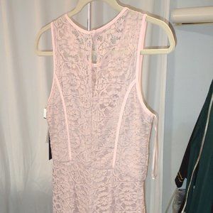 PINK LACE DRESS